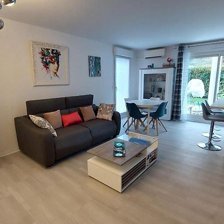 Charmant Appartement Residentiel Avec Terrasse, Jardin Privatif Et Piscine A Cannes 칸느 외부 사진