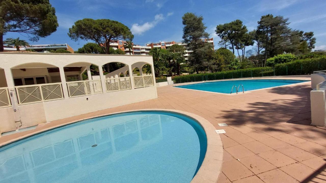 Charmant Appartement Residentiel Avec Terrasse, Jardin Privatif Et Piscine A Cannes 칸느 외부 사진