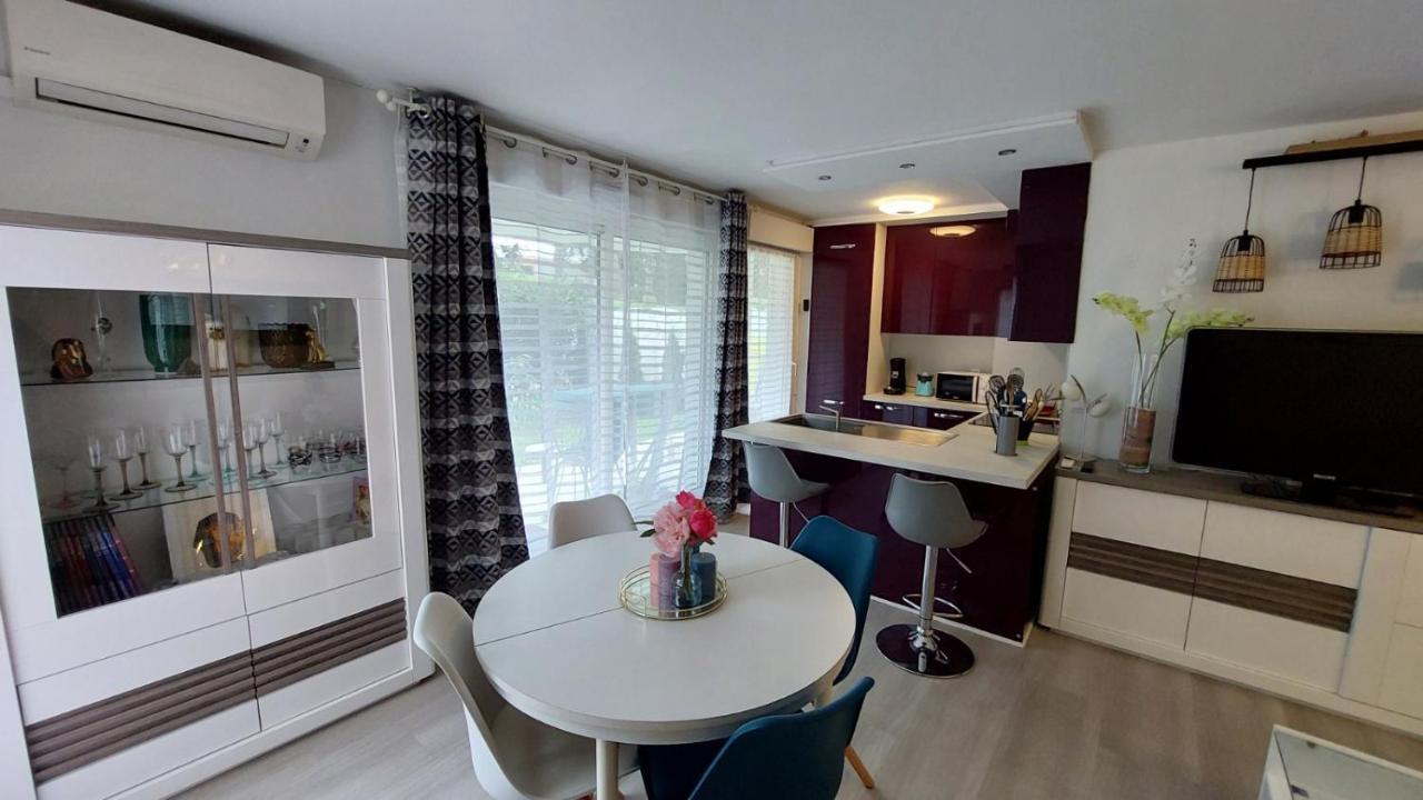 Charmant Appartement Residentiel Avec Terrasse, Jardin Privatif Et Piscine A Cannes 칸느 외부 사진