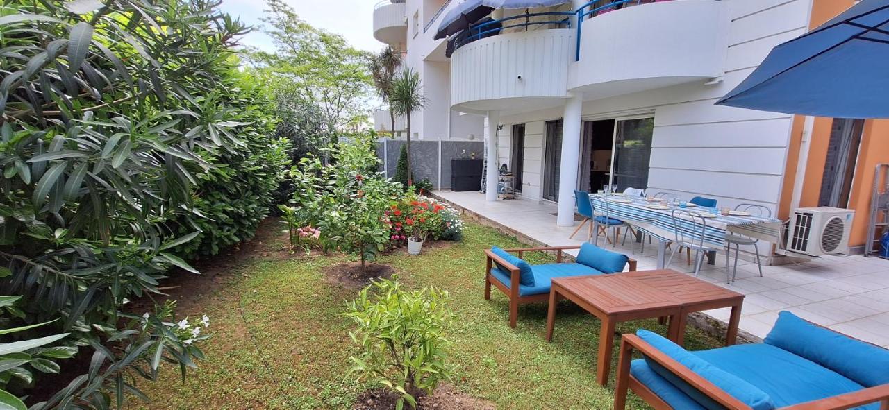 Charmant Appartement Residentiel Avec Terrasse, Jardin Privatif Et Piscine A Cannes 칸느 외부 사진