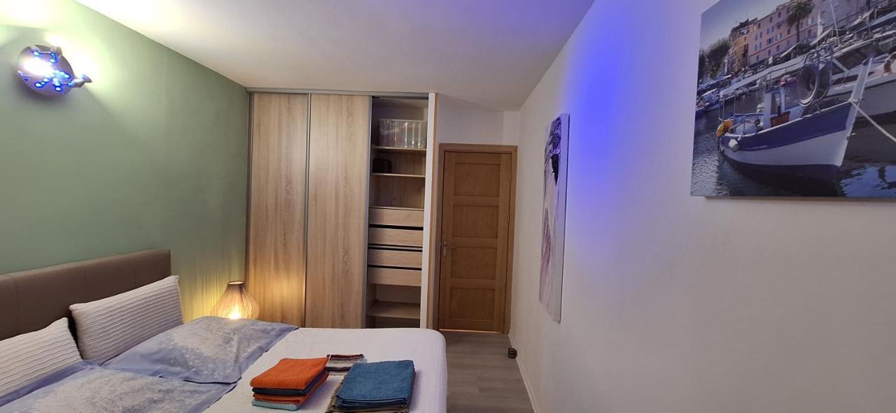 Charmant Appartement Residentiel Avec Terrasse, Jardin Privatif Et Piscine A Cannes 칸느 외부 사진