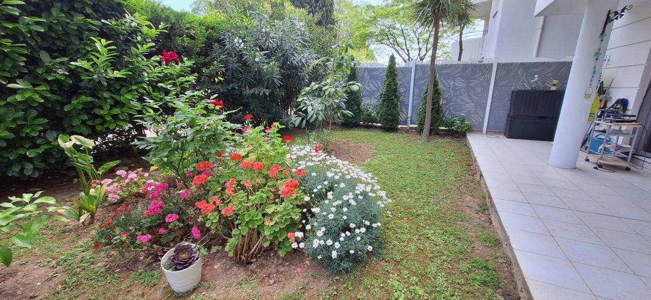 Charmant Appartement Residentiel Avec Terrasse, Jardin Privatif Et Piscine A Cannes 칸느 외부 사진